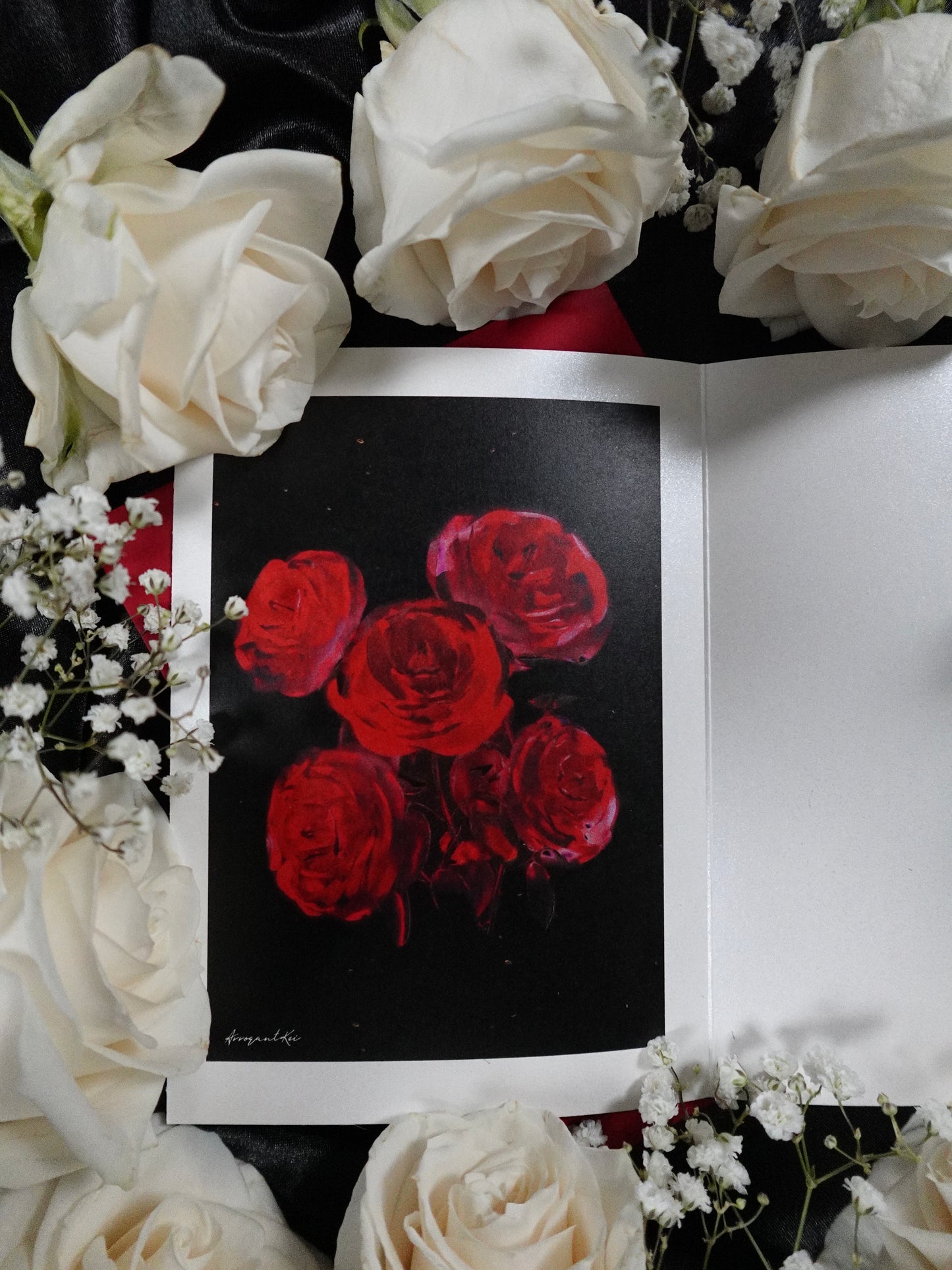 "Lover's Embrace" Valentine's Day Card