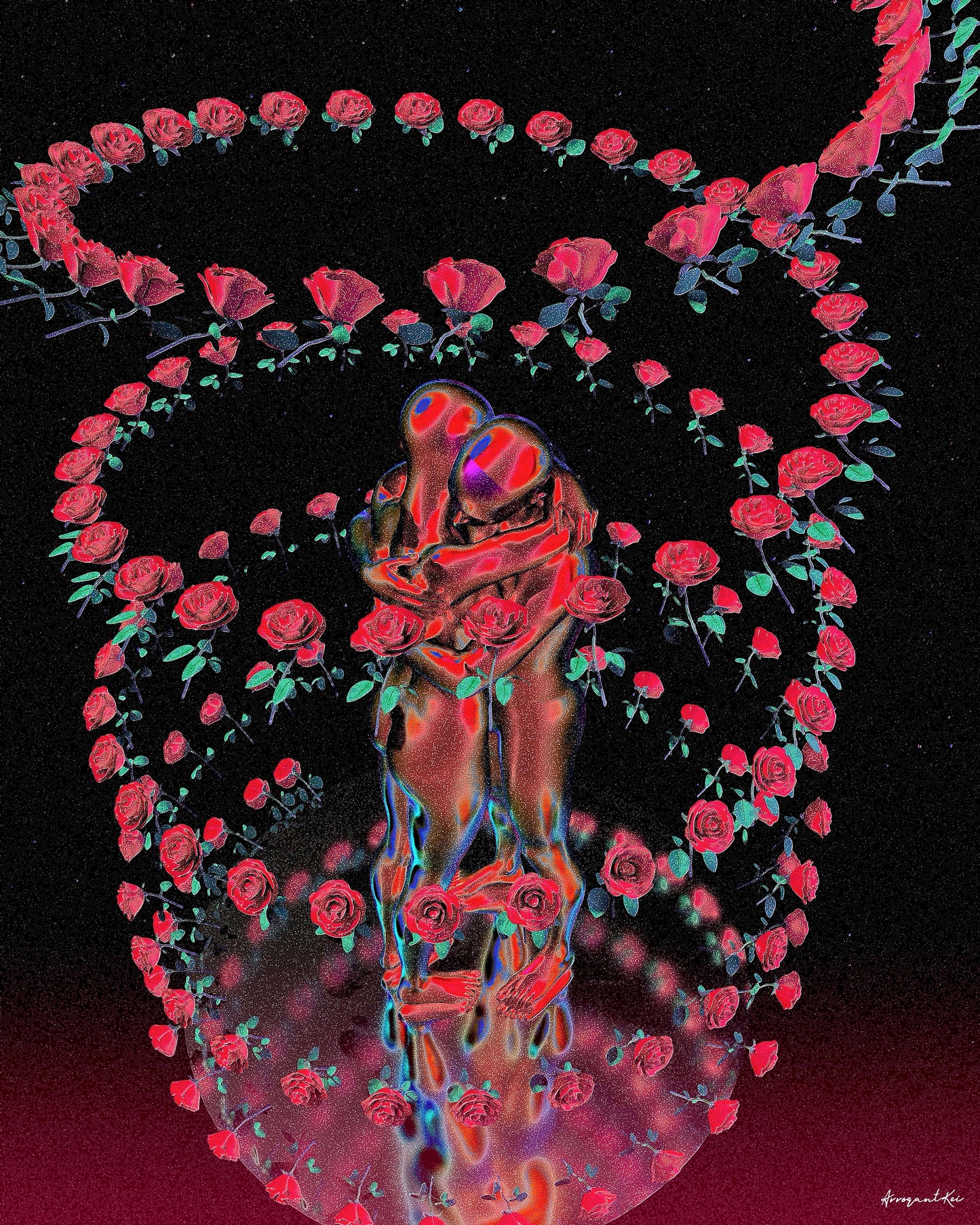 "Lovers Embrace" PRINT