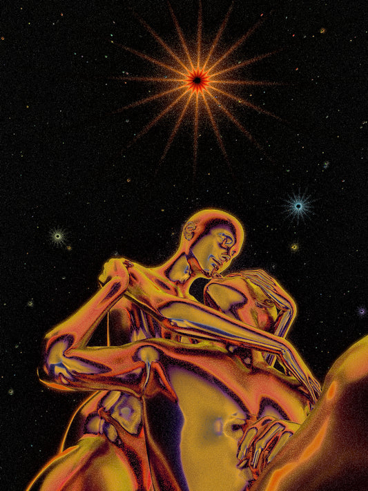 "Within Your Arms, I Am Fearless"  PRINT